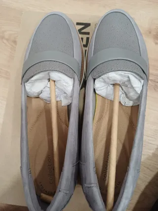 Mocasines Clarks nobuk talla 41