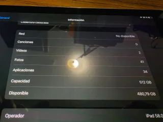 iPad Pro 12.9 2ª Gen 512GB Wifi + Celular