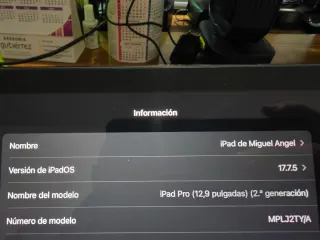 iPad Pro 12.9 2ª Gen 512GB Wifi + Celular