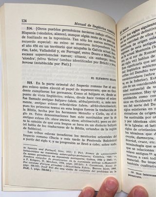 Libro Manual de lingüística románica Gredos