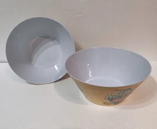 2 Cuencos melamina palomiteros grandes
