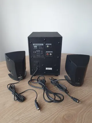 Altavoces Woxter Big Bass 110 2.1 Negro