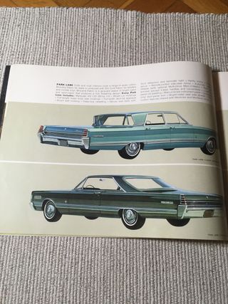 Catálogo Mercury 1966