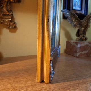 Quadro Antico anni 60 vaso di fiori cm 29x34 olio