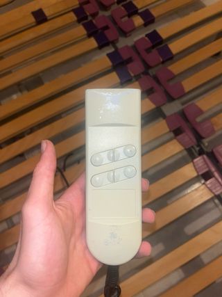 Somier articulado eléctrico regulable