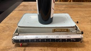 Báscula años 50 marca PRECISA, 10 kg sistema tara