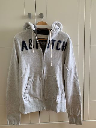 Sudadera Abercrombie & Fitch Gris