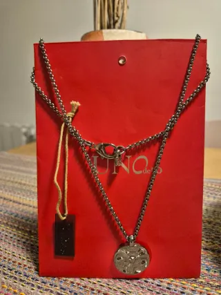 Collar Uno de 50 Plata Hombre