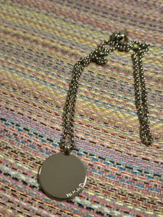 Collar Uno de 50 Plata Hombre
