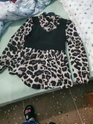 Camisa estampado animal print talla M