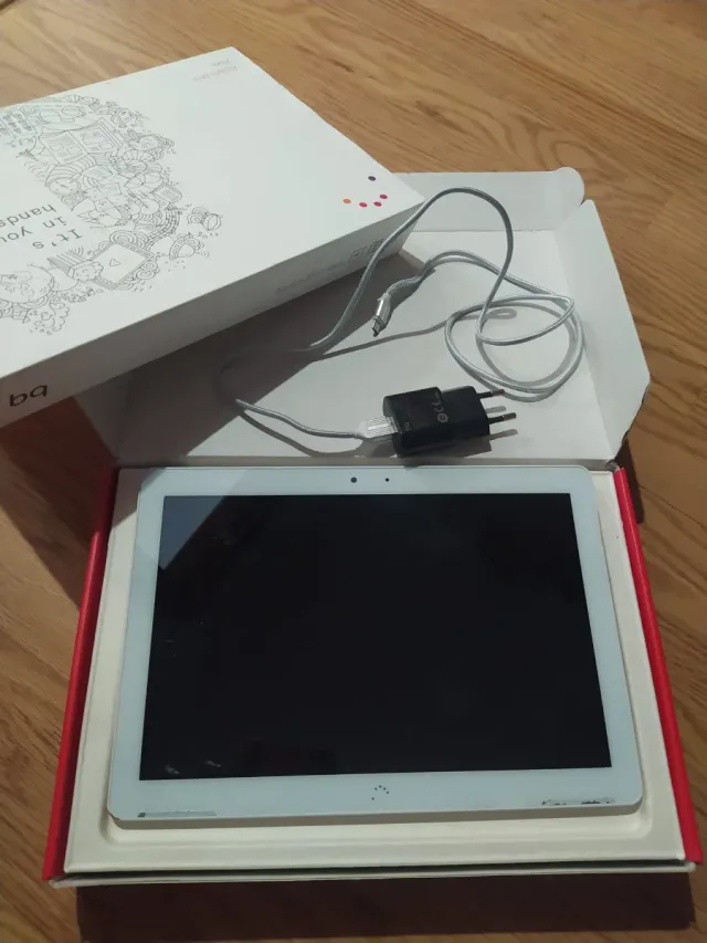 Tablet BQ Aquaris M10 Blanca.