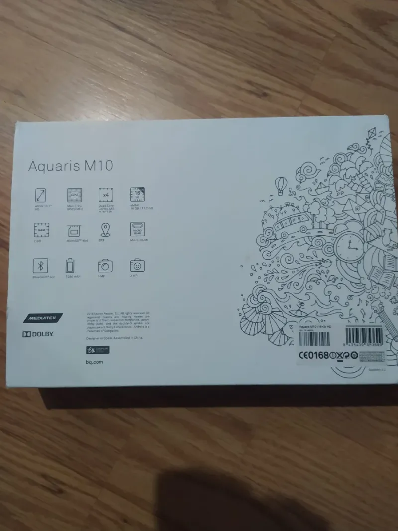 Tablet BQ Aquaris M10 Blanca. afbeelding 6