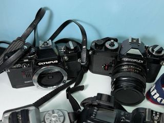 Lote 7 Cámaras Analógicas (Piezas/Reparar)