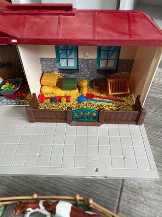 Granja Playmobil con animales