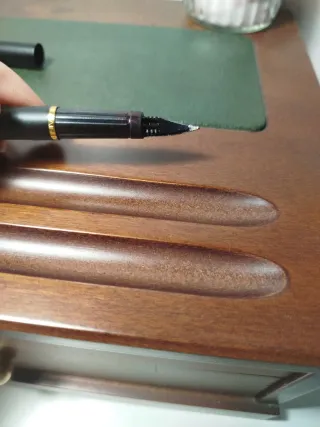 Juego Pluma-Bolígrafo Inoxcrom Marbella Negro Mate