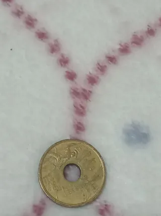 Moneda 25 Pesetas Castilla-La Mancha