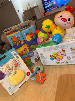 Lote Juguetes Bebé 6m+