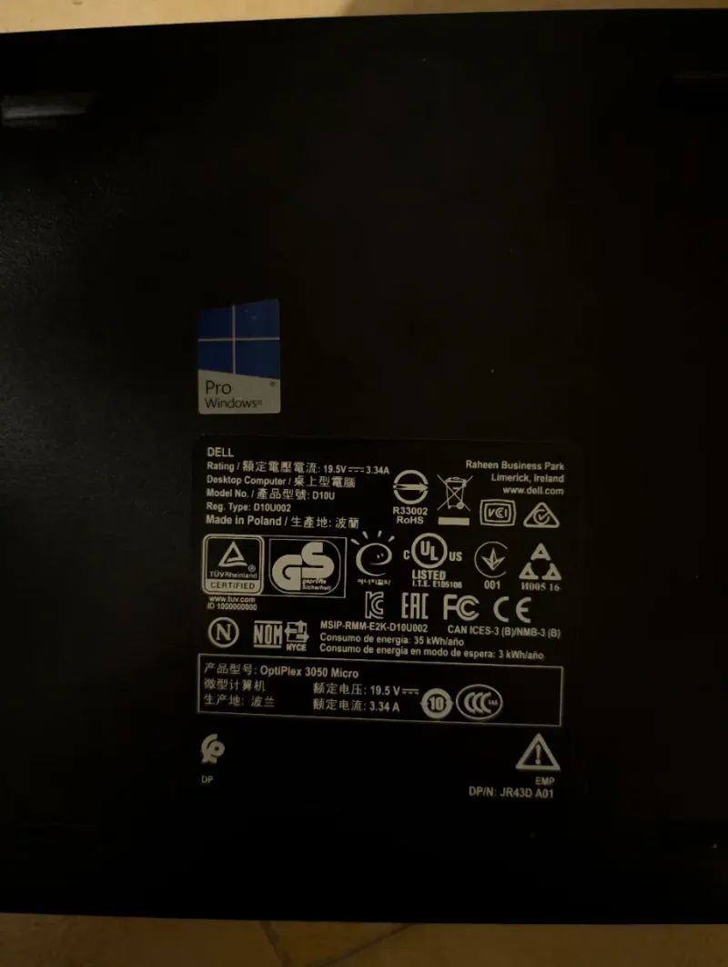 Dell Optiplex 3050 Micro i5 afbeelding 2