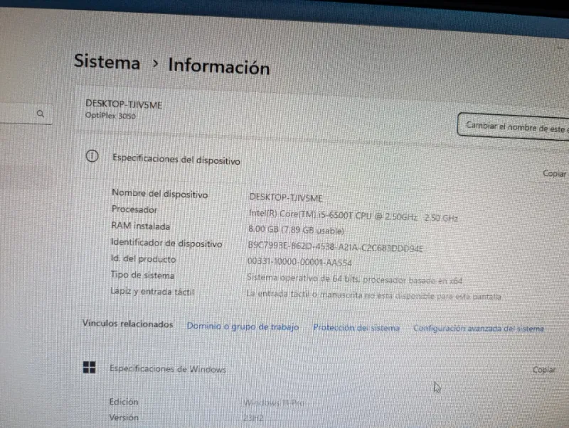 Dell Optiplex 3050 Micro i5 afbeelding 4