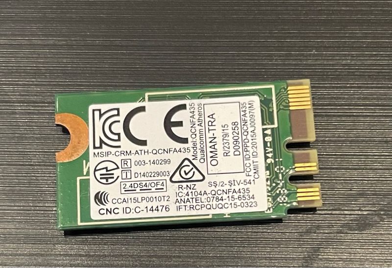 Tarjeta WiFi DW1810 PCI-E 2.4G/5G Dual Band afbeelding 4