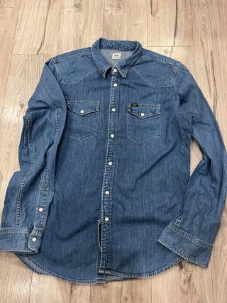 Camisa Vaquera Lee Talla L Hombre