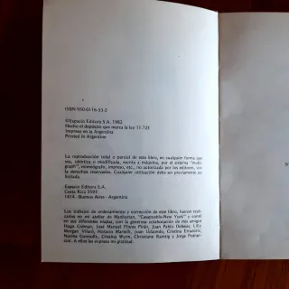 Libros de la tragedia de los ANDES: 1ª Ed. 1982 Pá