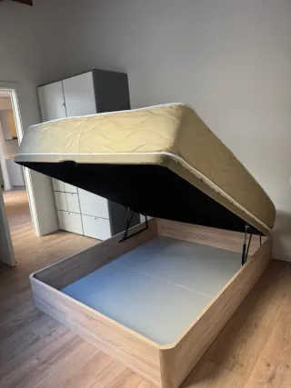 Canapé abatible canape con colchón