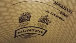 Botas Hunter Talla 39 Azul marino