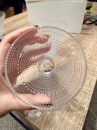 6 Copas Cóctel Vintage Cristal