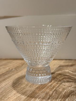 6 Copas Cóctel Vintage Cristal