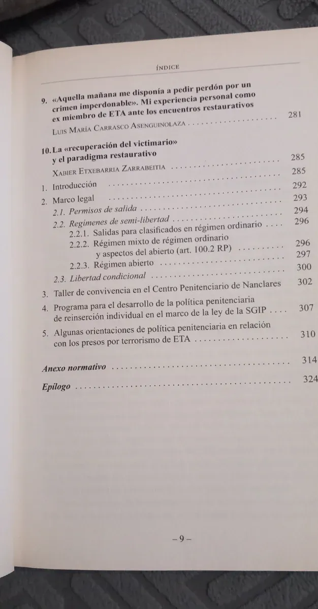 Los ojos del otro Encuentros restaurativos entr...