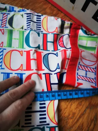 Conjunto blusa y pantalón estampado