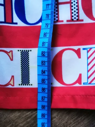 Conjunto blusa y pantalón estampado