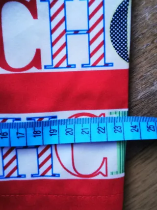 Conjunto blusa y pantalón estampado