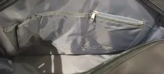 Bolso bandolera Fila negro y gris