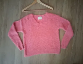 Jersey de mujer rosa  talla M