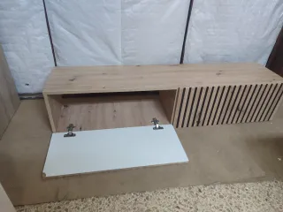Mueble TV Colgante Madera
