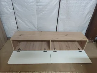 Mueble TV Colgante Madera