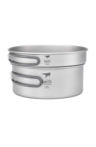 Juego 2 Piezas Titanio Keith Sartén 17cm Cazo