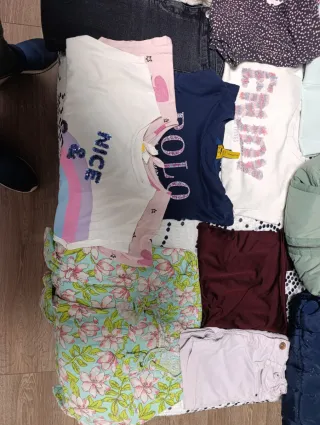 Lote Ropa Niña Unicornios 6-10 Años