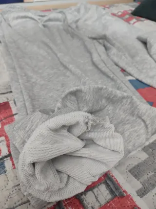 Pantalones Chándal Negro y Gris