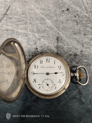 Reloj de bolsillo Tavannes Plata Niel