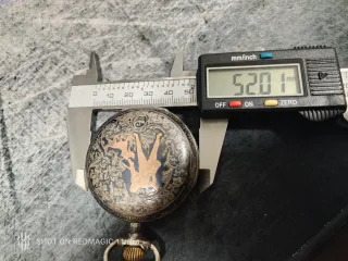 Reloj de bolsillo Tavannes Plata Niel