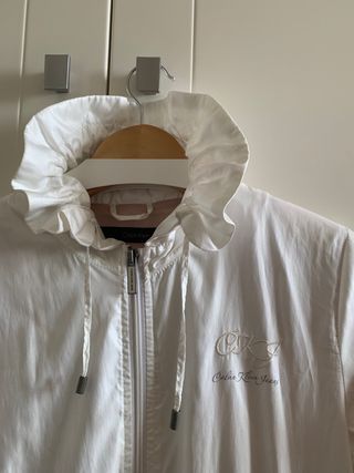 Chubasquero Calvin Klein Jeans Blanco