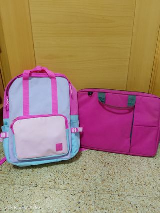 Juego Mochila y Maletín Portátil