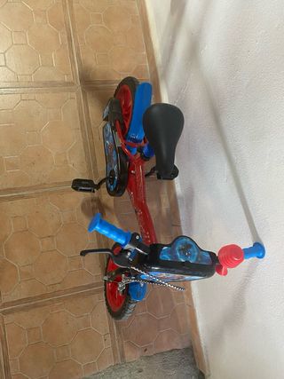 Bici Spiderman niño