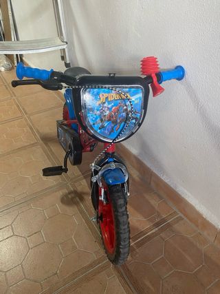 Bici Spiderman niño