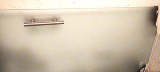 Puerta corredera de cristal