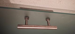 Puerta corredera de cristal