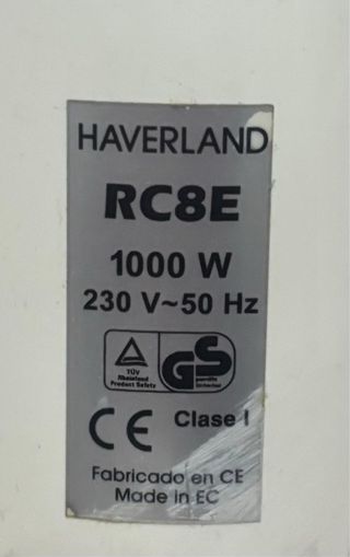 Radiador Haverland Calor Azul 1000W